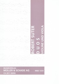 MS 1233 • SUTER - Duos (5 Sätze) - Partitur