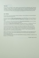 Vorwort / Preface